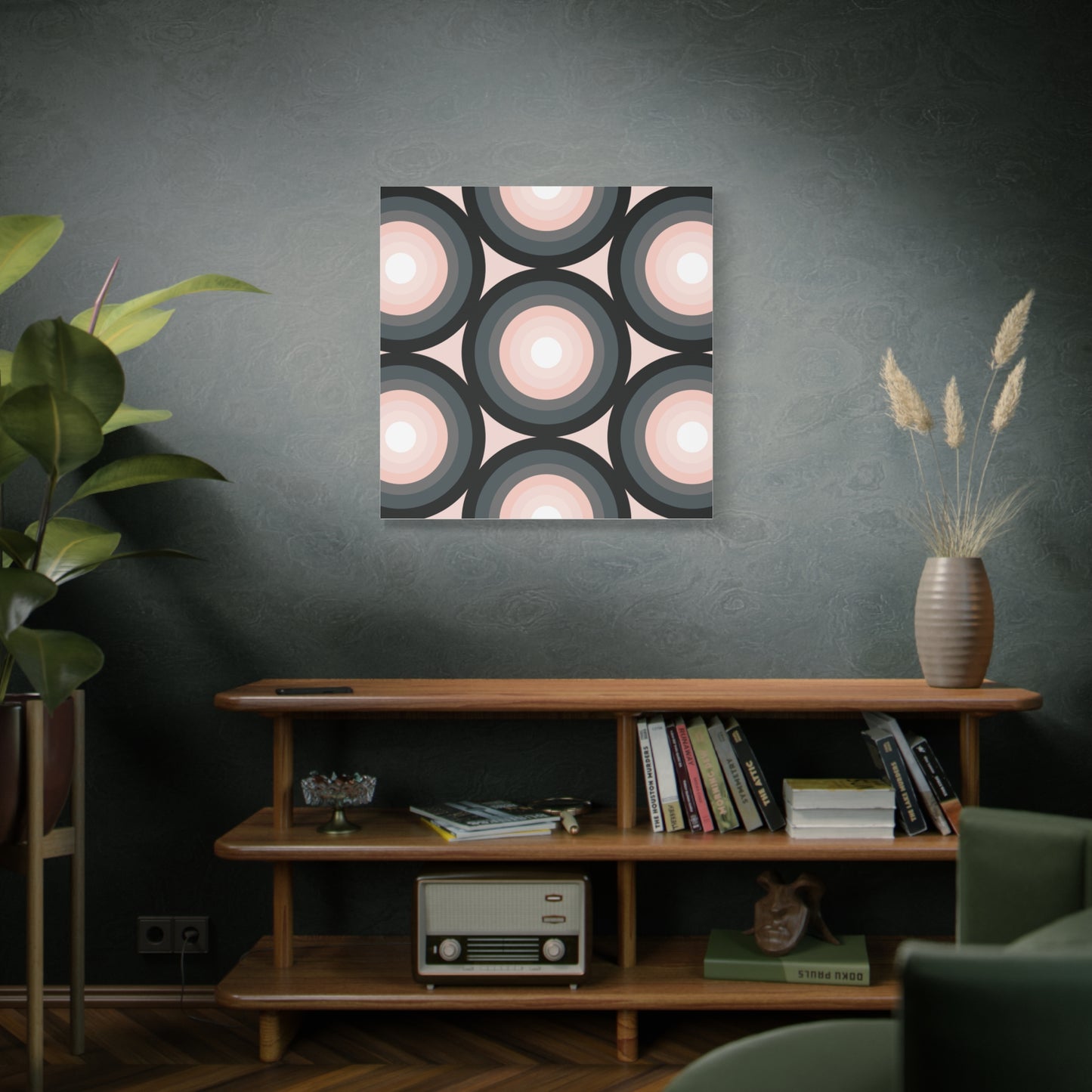Modern Geometric Canvas Art | Bold Colors, Clean Lines, Creative Energy