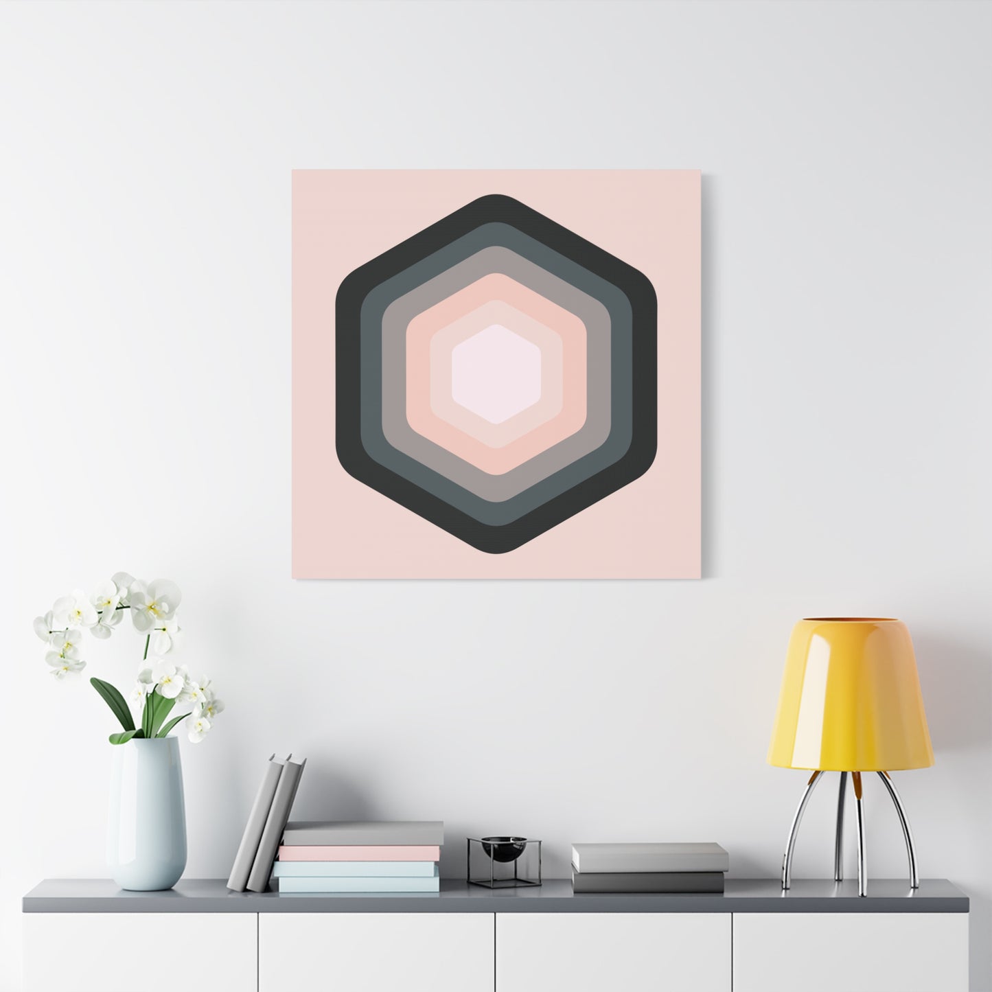 Modern Geometric Canvas Art | Bold Colors, Clean Lines, Creative Energy