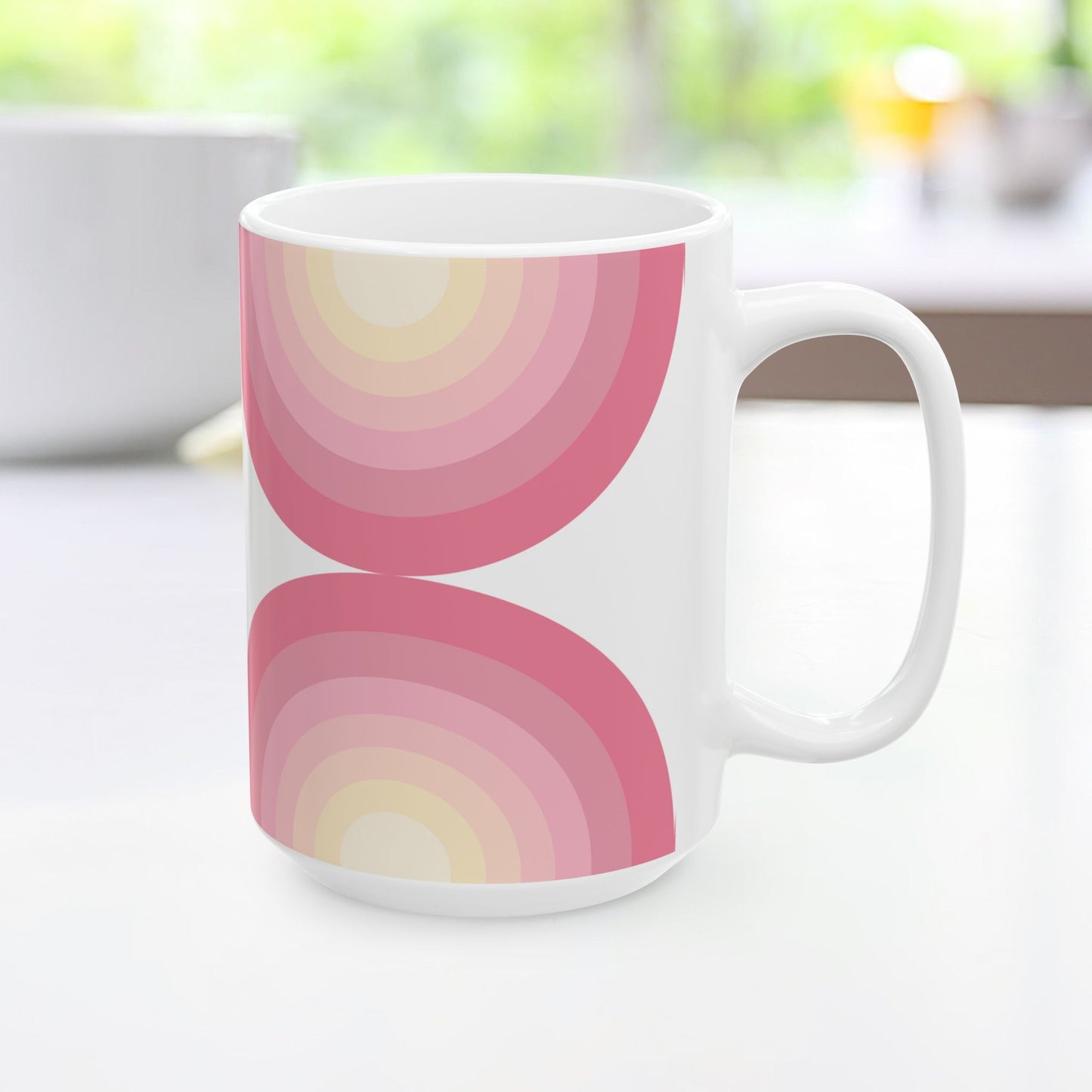 Geo Art Mug – Bold Color, Daily Joy