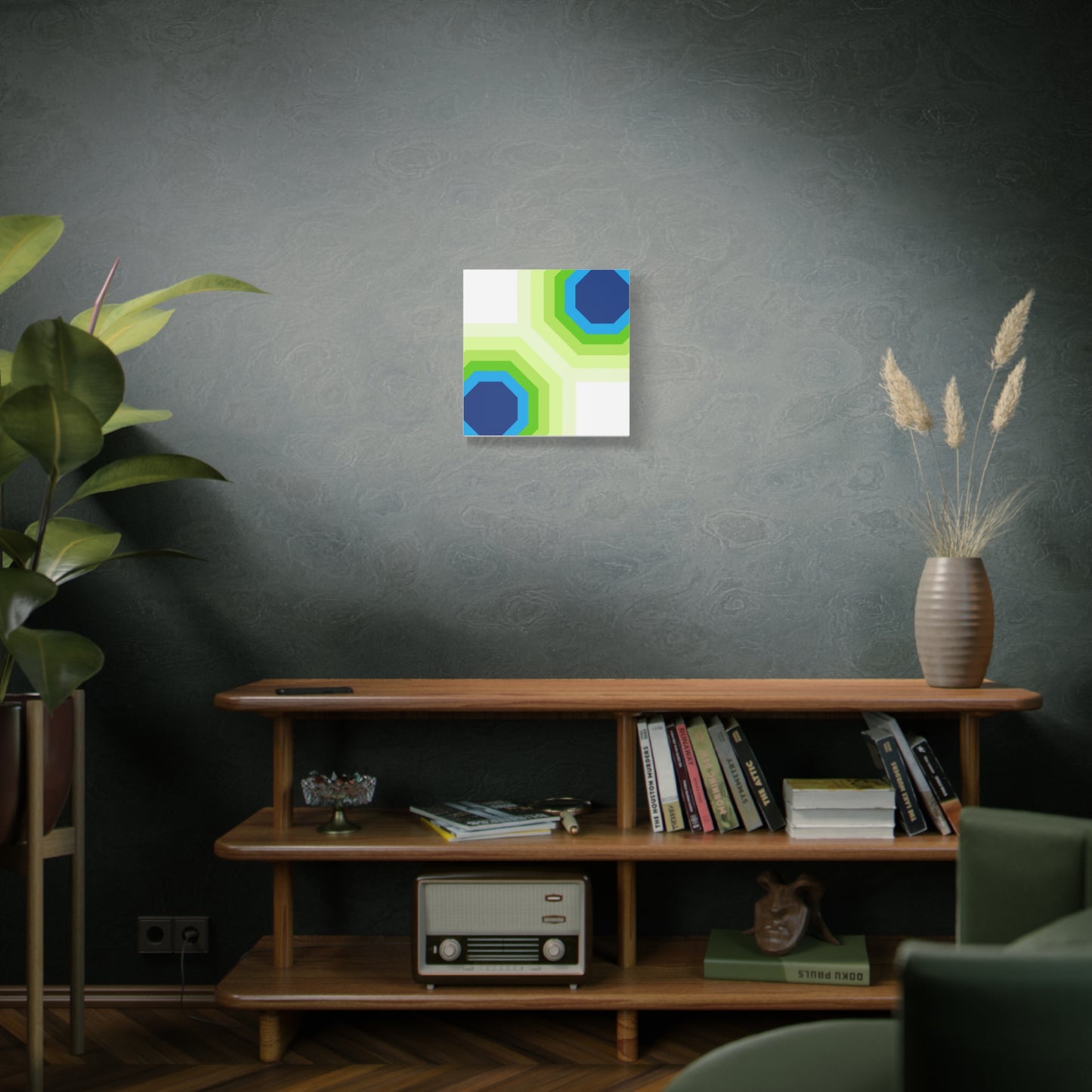 Modern Geometric Canvas Art | Bold Colors, Clean Lines, Creative Energy