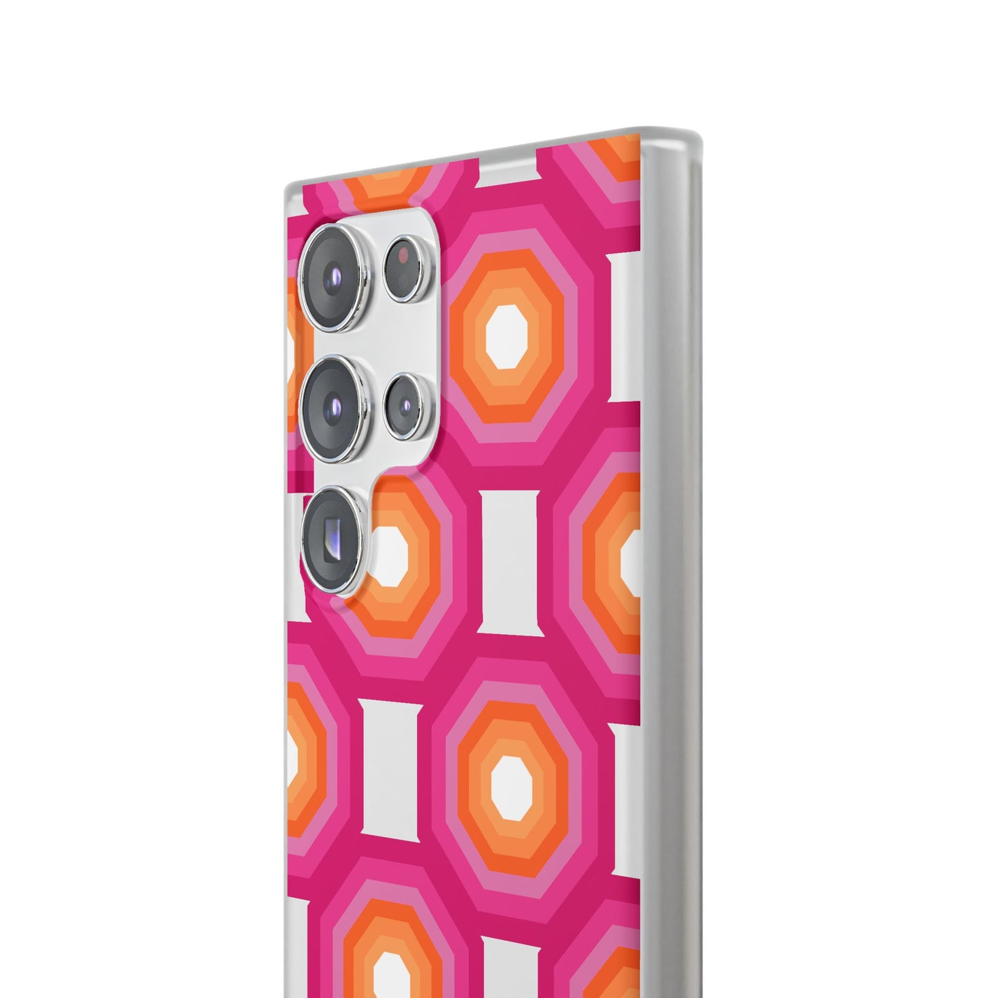 Stylish Geometric Phone Case, Flexible Phone Cover, Unique Modern Design, Perfect Gift, Trendy Accessory, Eco-Friendly Case