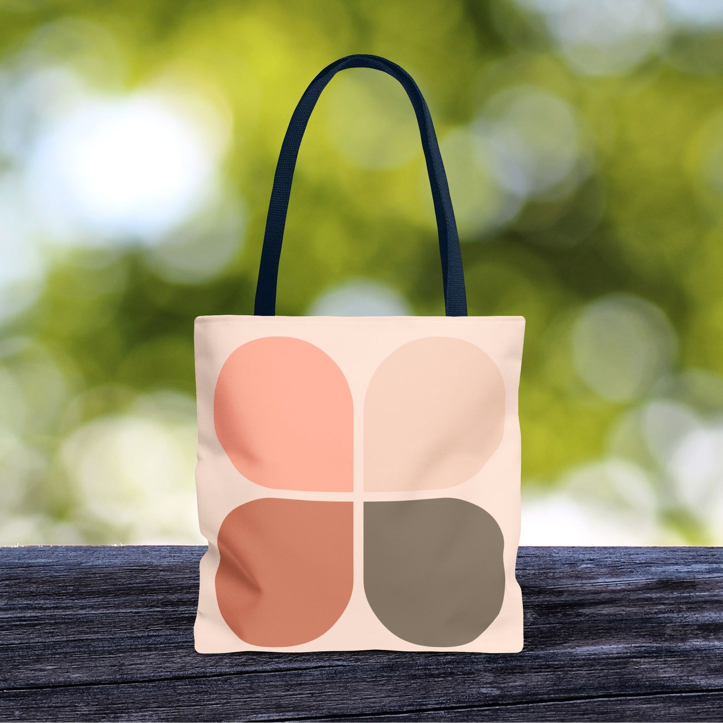 Mod-Boho Clover Tote Bag– 3 sizes | Playful. Modern. Lightweight.