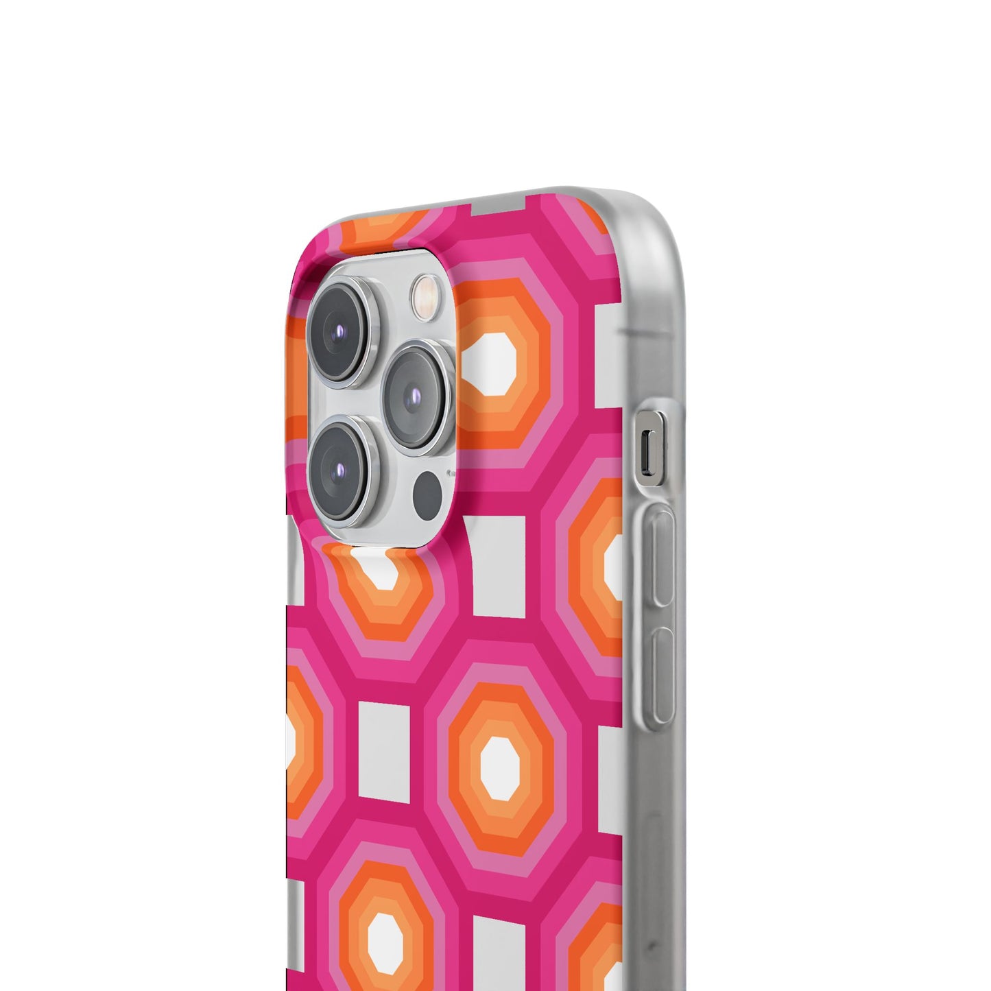 Stylish Geometric Phone Case, Flexible Phone Cover, Unique Modern Design, Perfect Gift, Trendy Accessory, Eco-Friendly Case