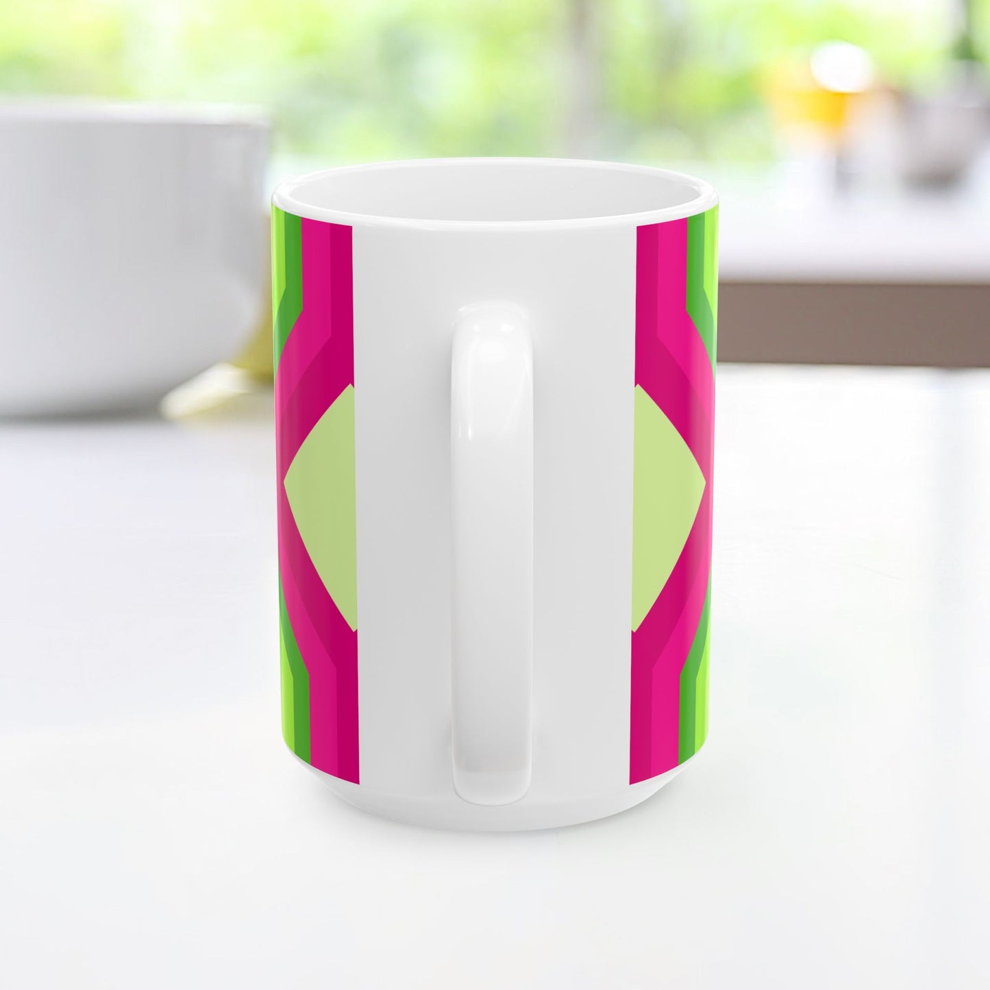 Geo Art Mug – Bold Color, Daily Joy
