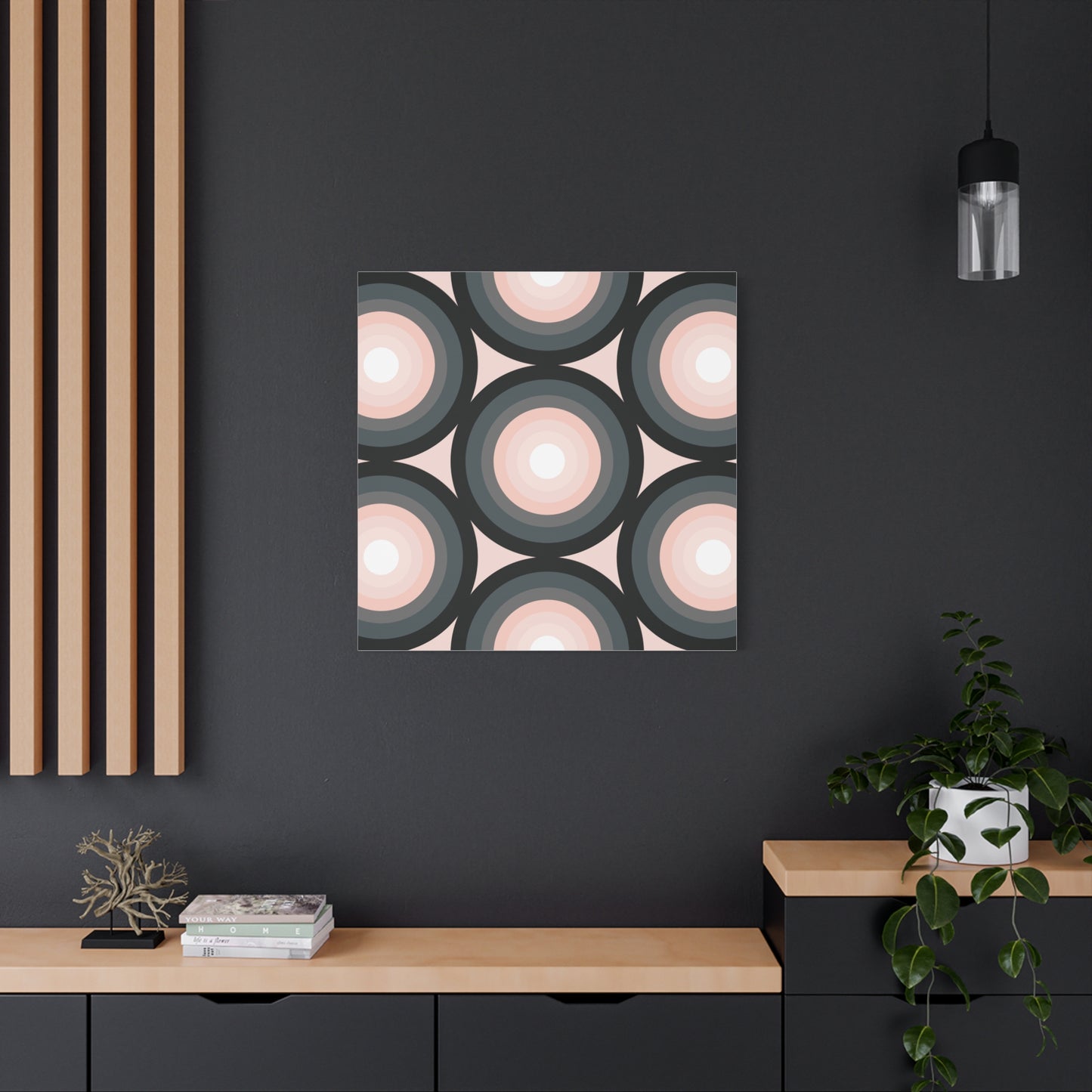Modern Geometric Canvas Art | Bold Colors, Clean Lines, Creative Energy