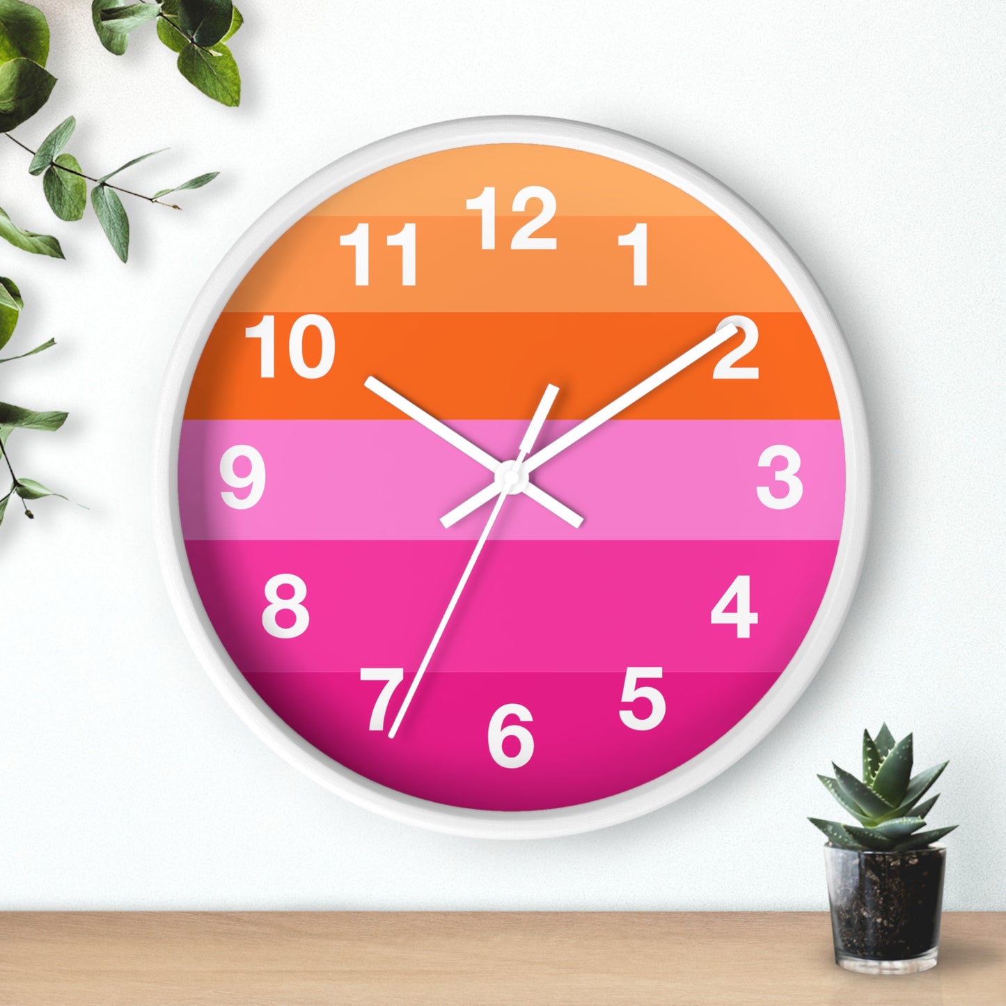 Geometric Art Wall Clock | Bold, Modern, and Right on Time