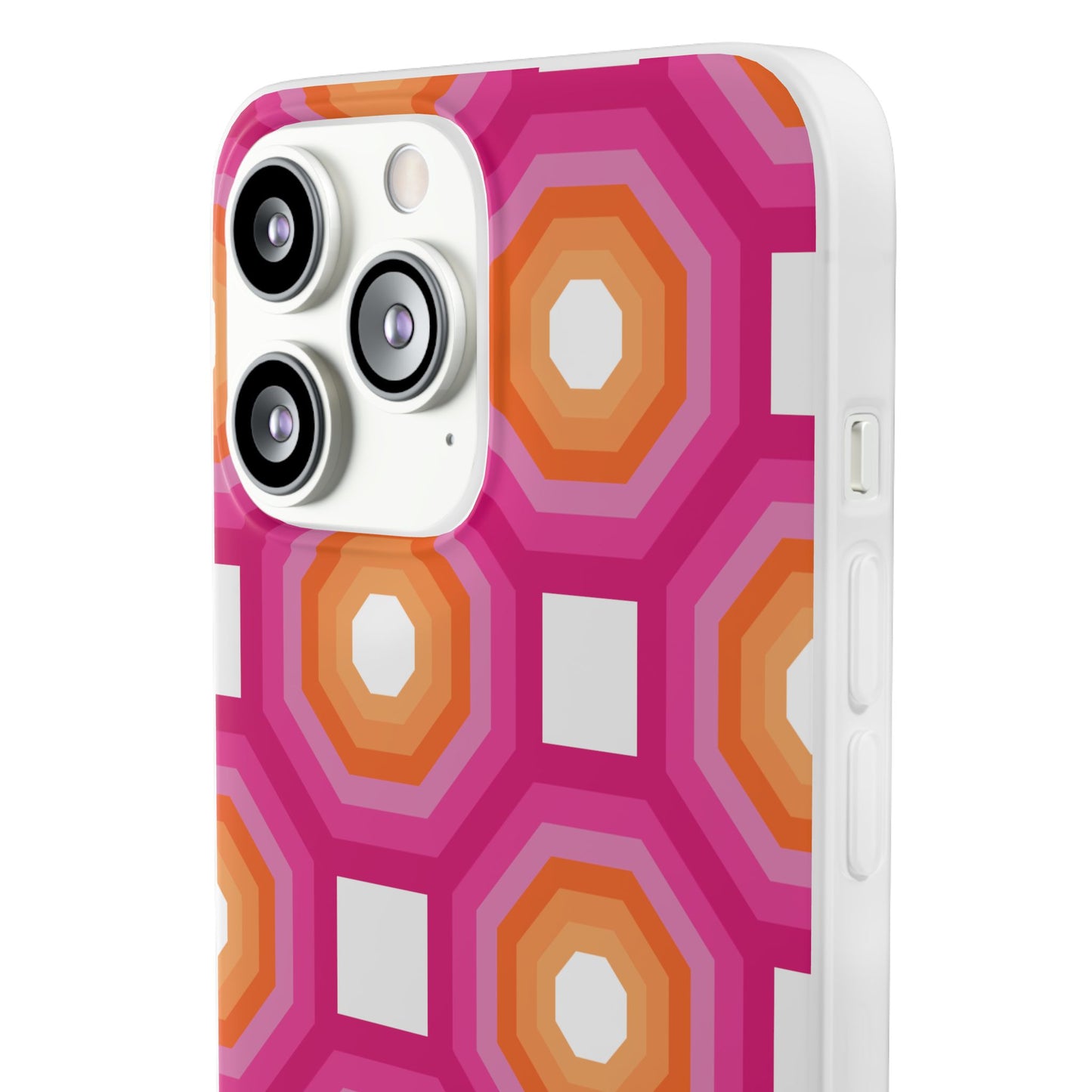 Stylish Geometric Phone Case, Flexible Phone Cover, Unique Modern Design, Perfect Gift, Trendy Accessory, Eco-Friendly Case