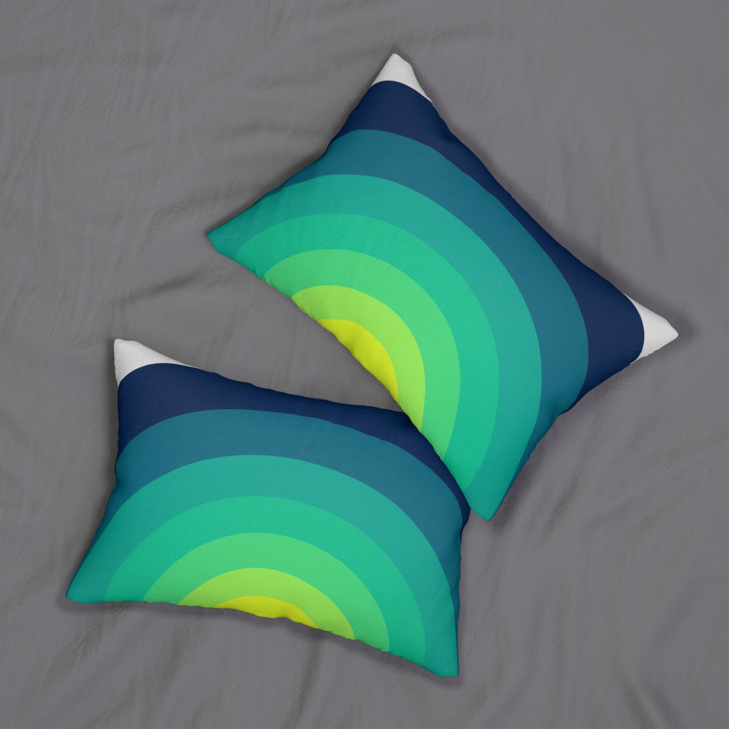 Geometric Lumbar Pillow | Bold Style, Everyday Comfort