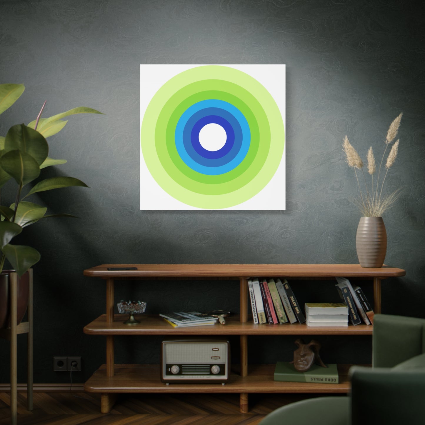 Modern Geometric Canvas Art | Bold Colors, Clean Lines, Creative Energy