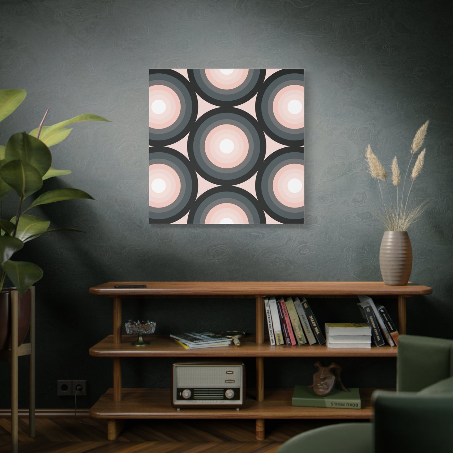 Modern Geometric Canvas Art | Bold Colors, Clean Lines, Creative Energy
