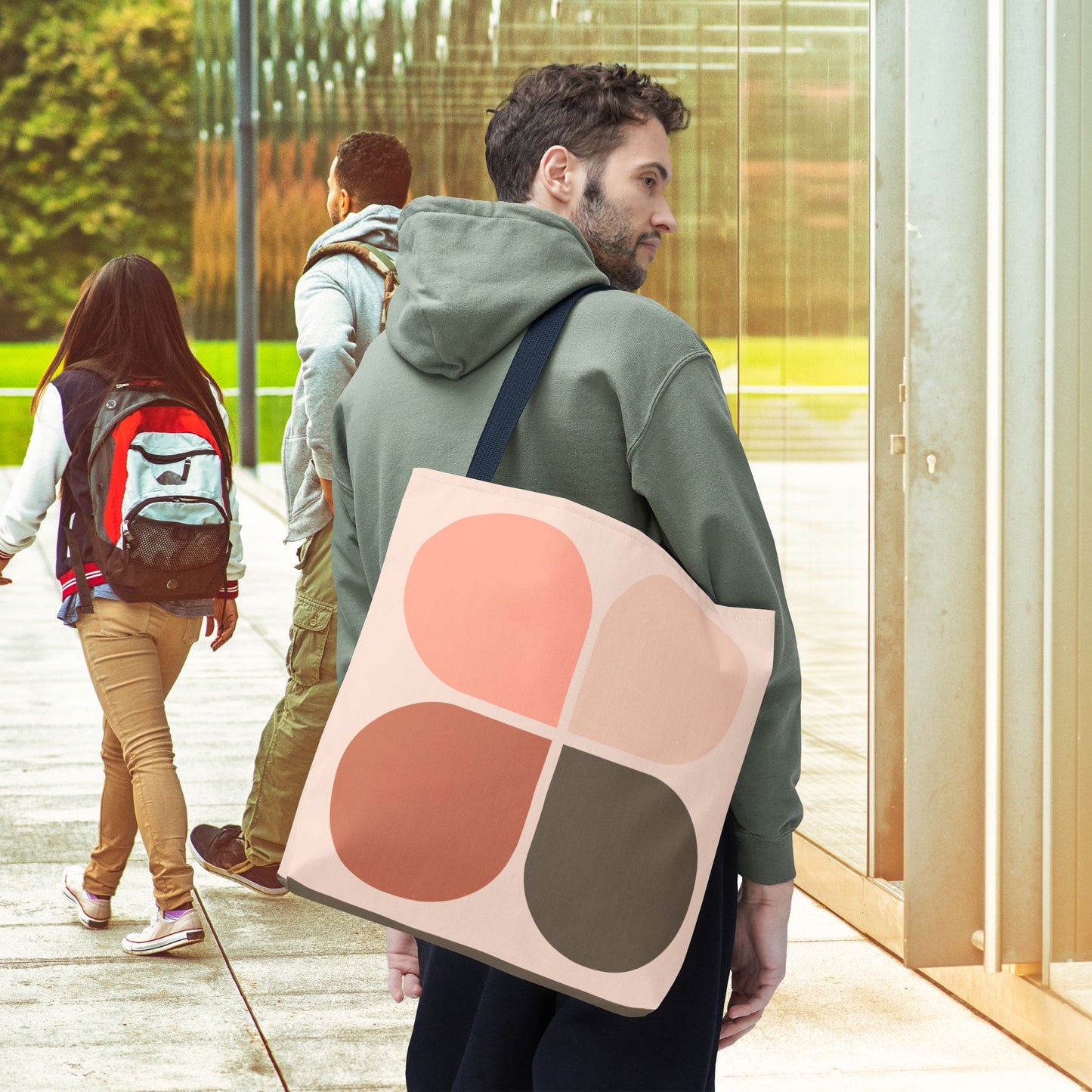 Mod-Boho Clover Tote Bag– 3 sizes | Playful. Modern. Lightweight.