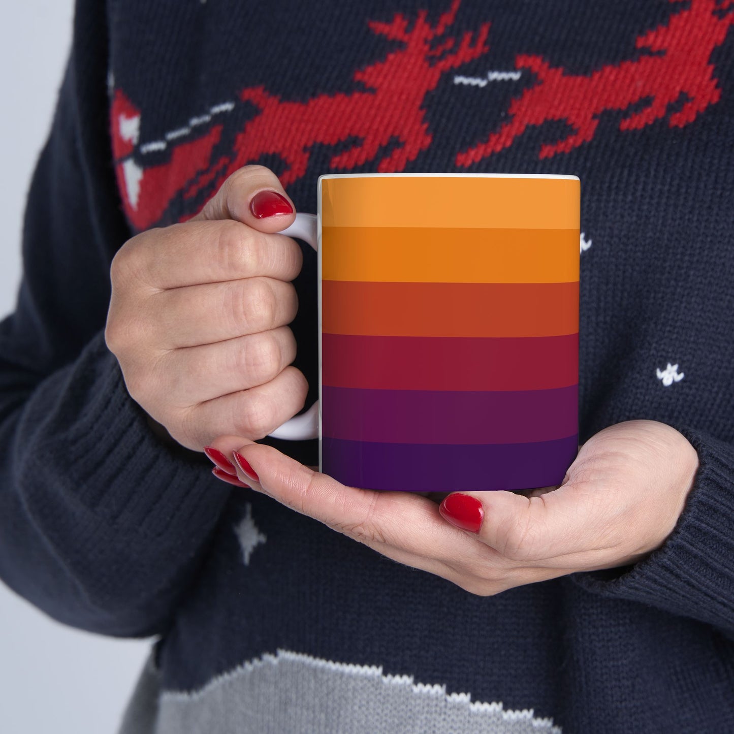 Geo Art Mug – Bold Color, Daily Joy