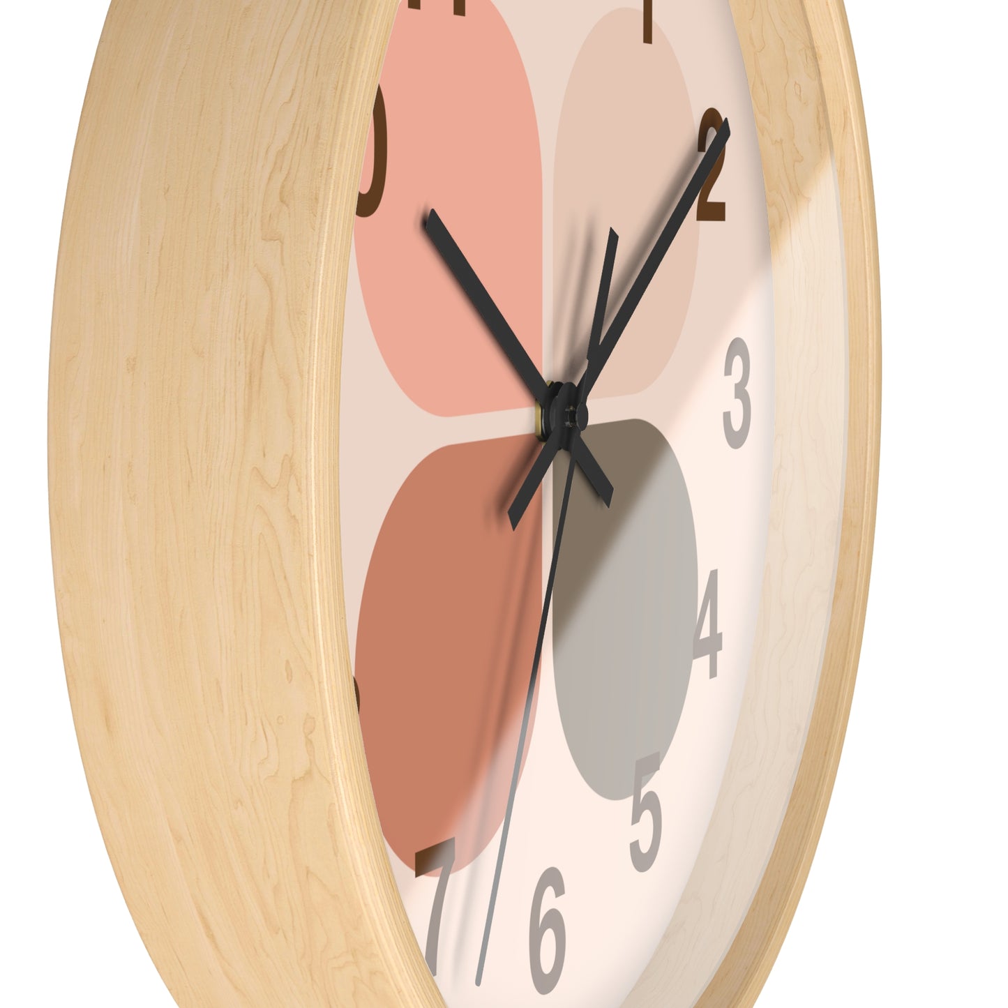 Geometric Art Wall Clock | Bold, Modern, and Right on Time