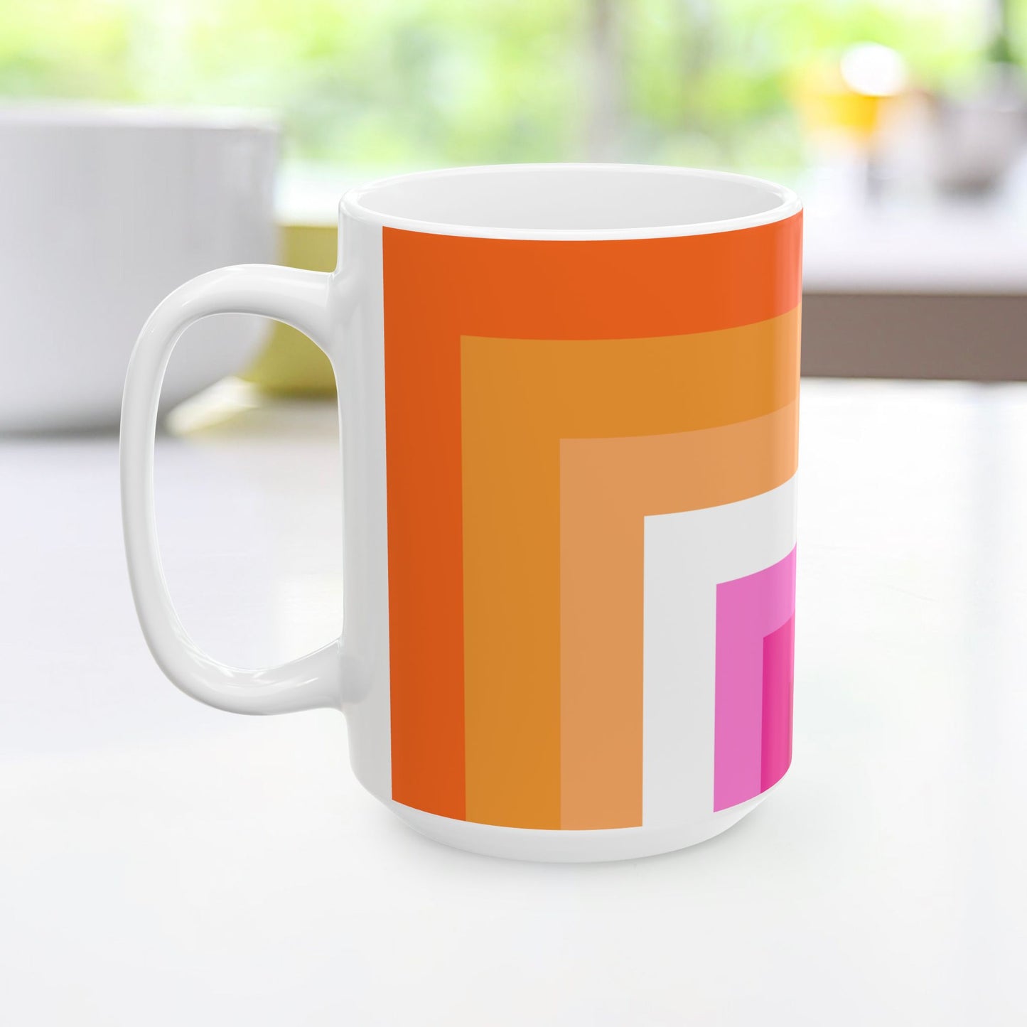 Geo Art Mug – Bold Color, Daily Joy