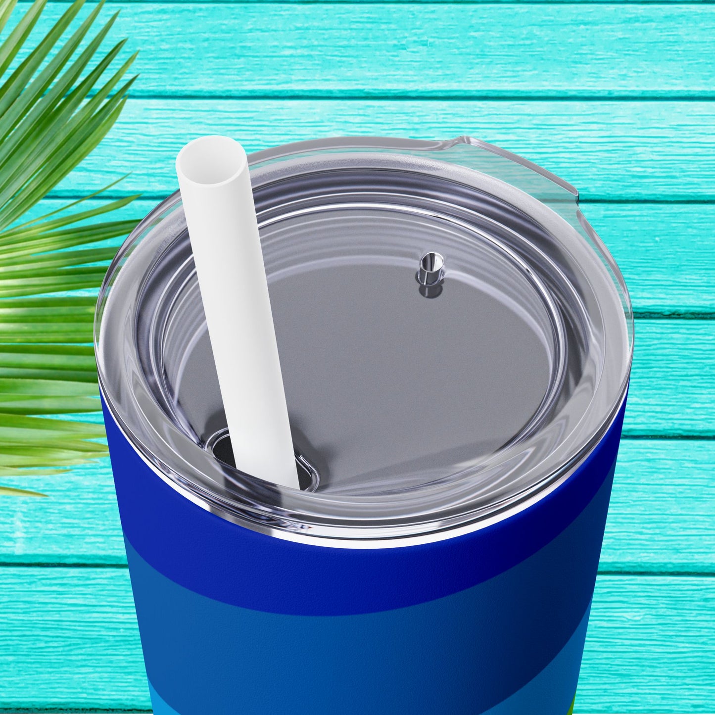 Vibrant. Versatile. Totally Sippable. – 20 oz Skinny Travel Tumbler with Straw