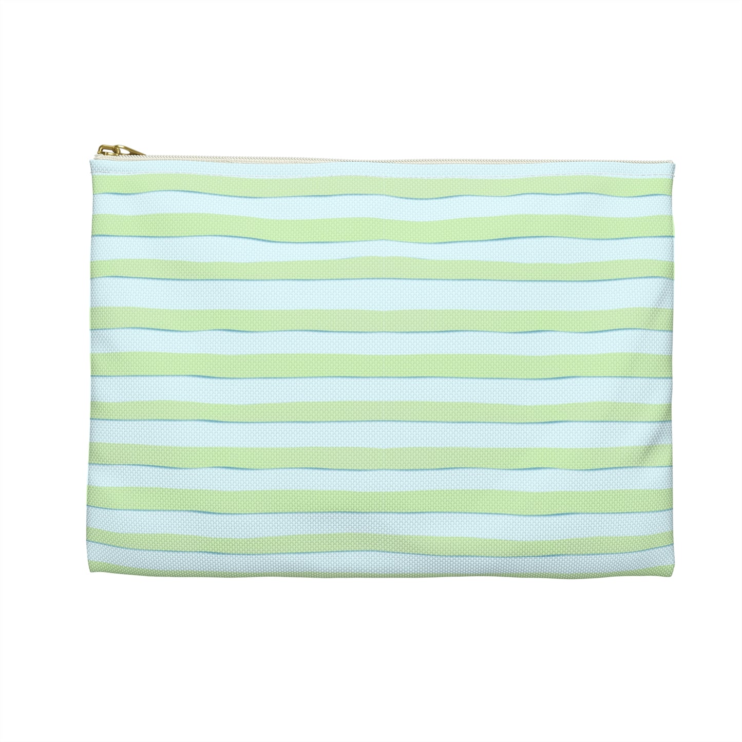 Jet Lag is my Love Language  [Green] - Flat Accessory Pouch | Style, Color, and Everyday Function