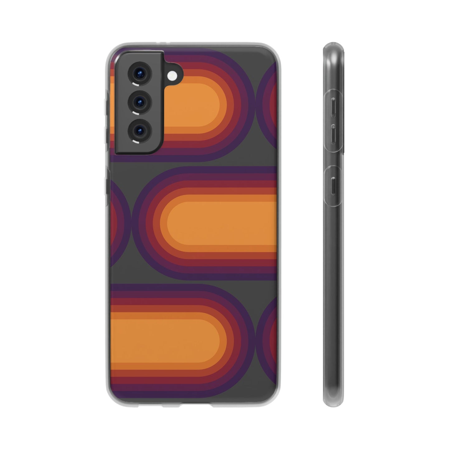 Stylish Geometric Phone Case, Flexible Phone Cover, Unique Modern Design, Perfect Gift, Trendy Accessory, Eco-Friendly Case