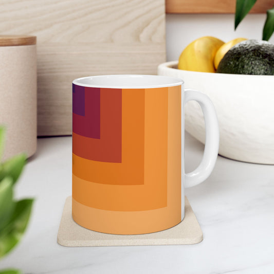 Geo Art Mug – Bold Color, Daily Joy