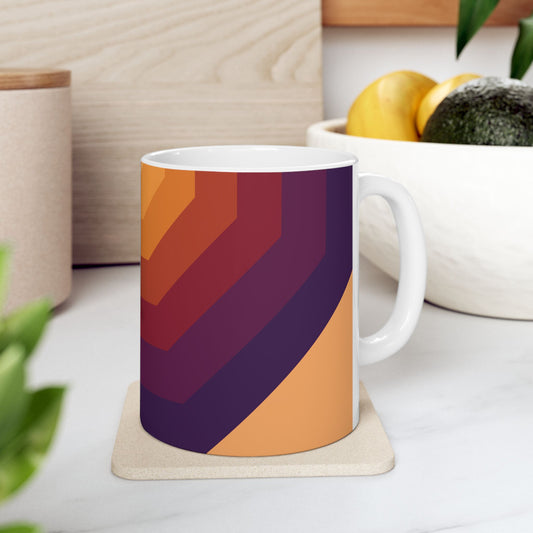 Geo Art Mug – Bold Color, Daily Joy