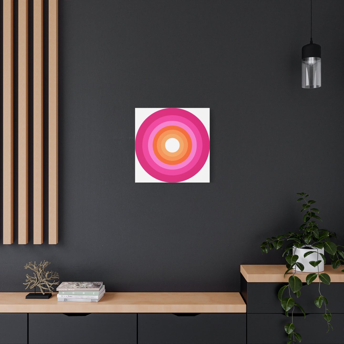 Modern Geometric Canvas Art | Bold Colors, Clean Lines, Creative Energy