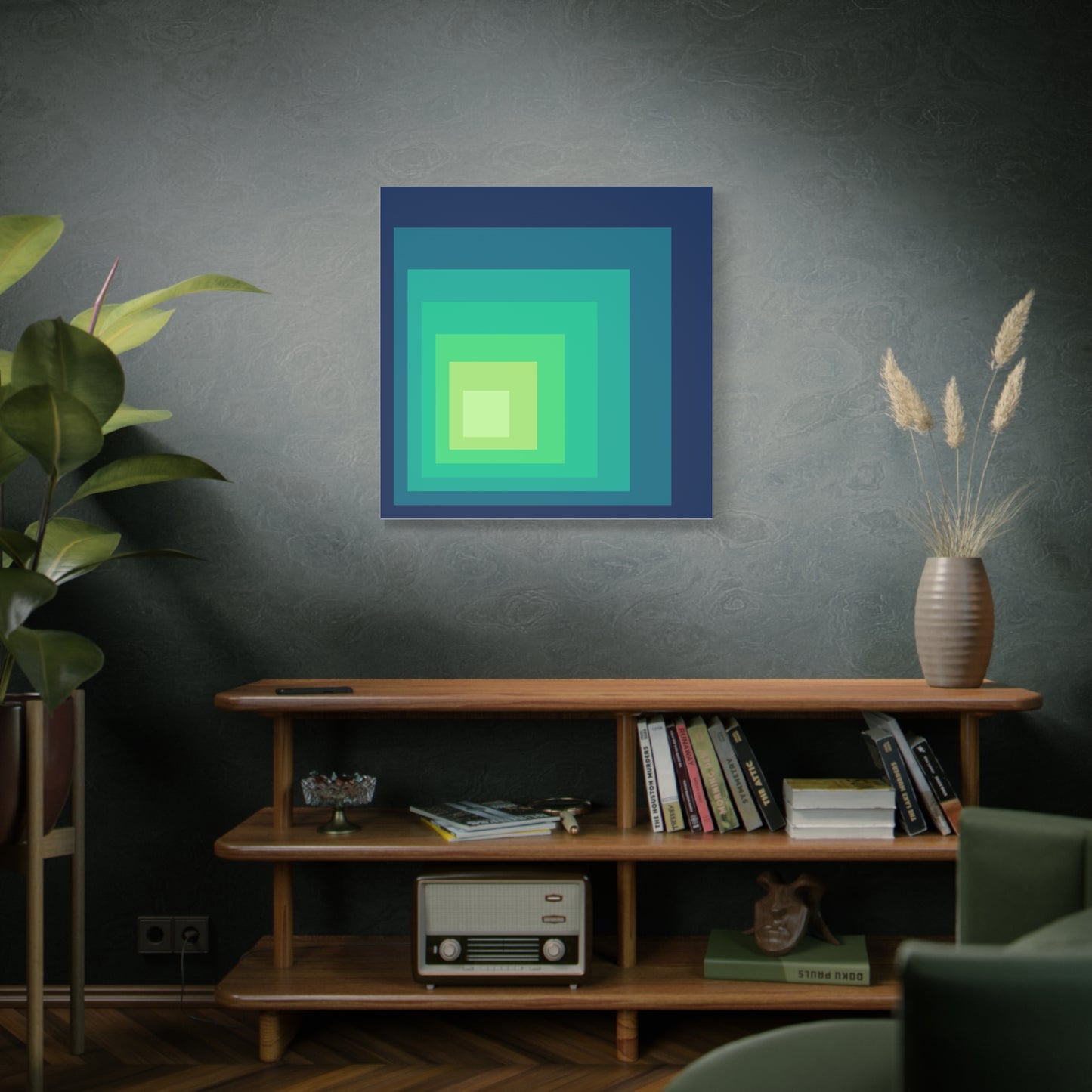 Modern Geometric Canvas Art | Bold Colors, Clean Lines, Creative Energy