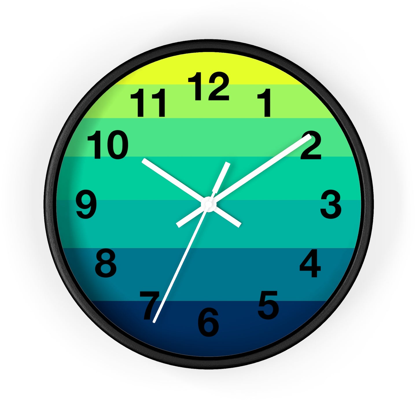 Geometric Art Wall Clock | Bold, Modern, and Right on Time