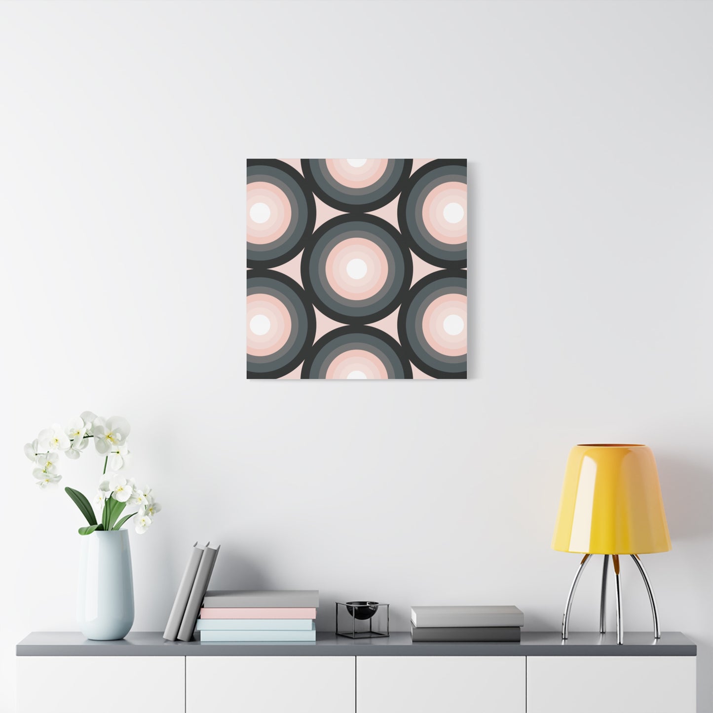 Modern Geometric Canvas Art | Bold Colors, Clean Lines, Creative Energy
