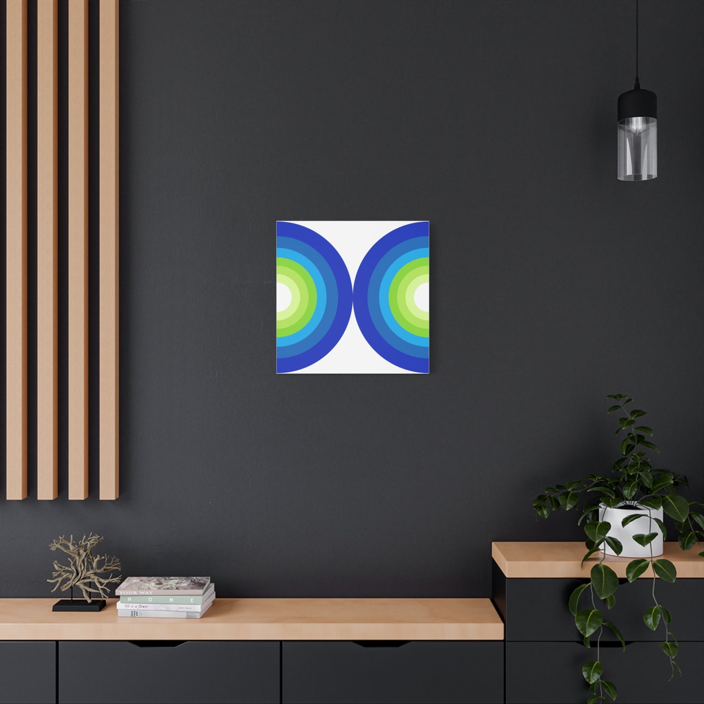 Modern Geometric Canvas Art | Bold Colors, Clean Lines, Creative Energy