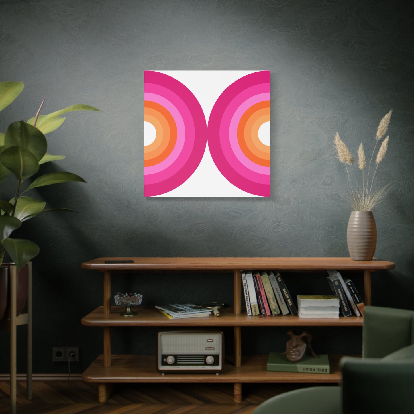 Modern Geometric Canvas Art | Bold Colors, Clean Lines, Creative Energy