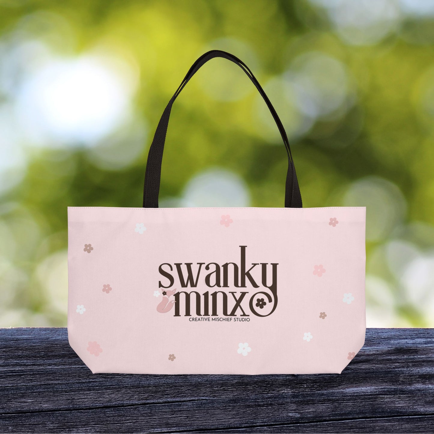 Swanky Minx XL Tote Bag – Creative Mischief in a Carry-All