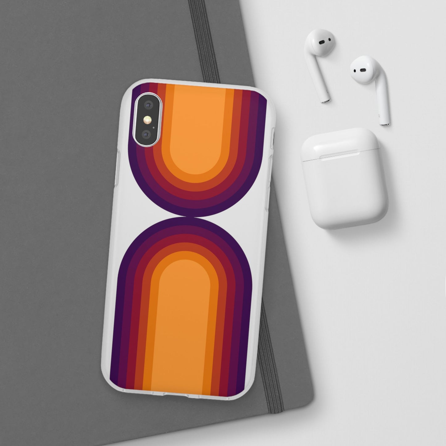 Stylish Geometric Phone Case, Flexible Phone Cover, Unique Modern Design, Perfect Gift, Trendy Accessory, Eco-Friendly Case