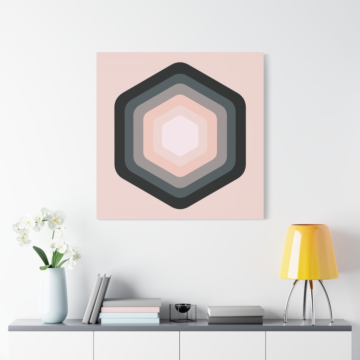 Modern Geometric Canvas Art | Bold Colors, Clean Lines, Creative Energy