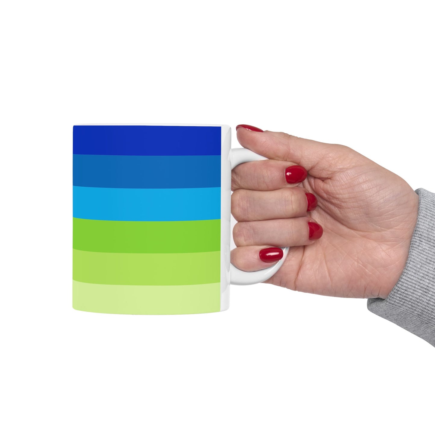 Geo Art Mug – Bold Color, Daily Joy