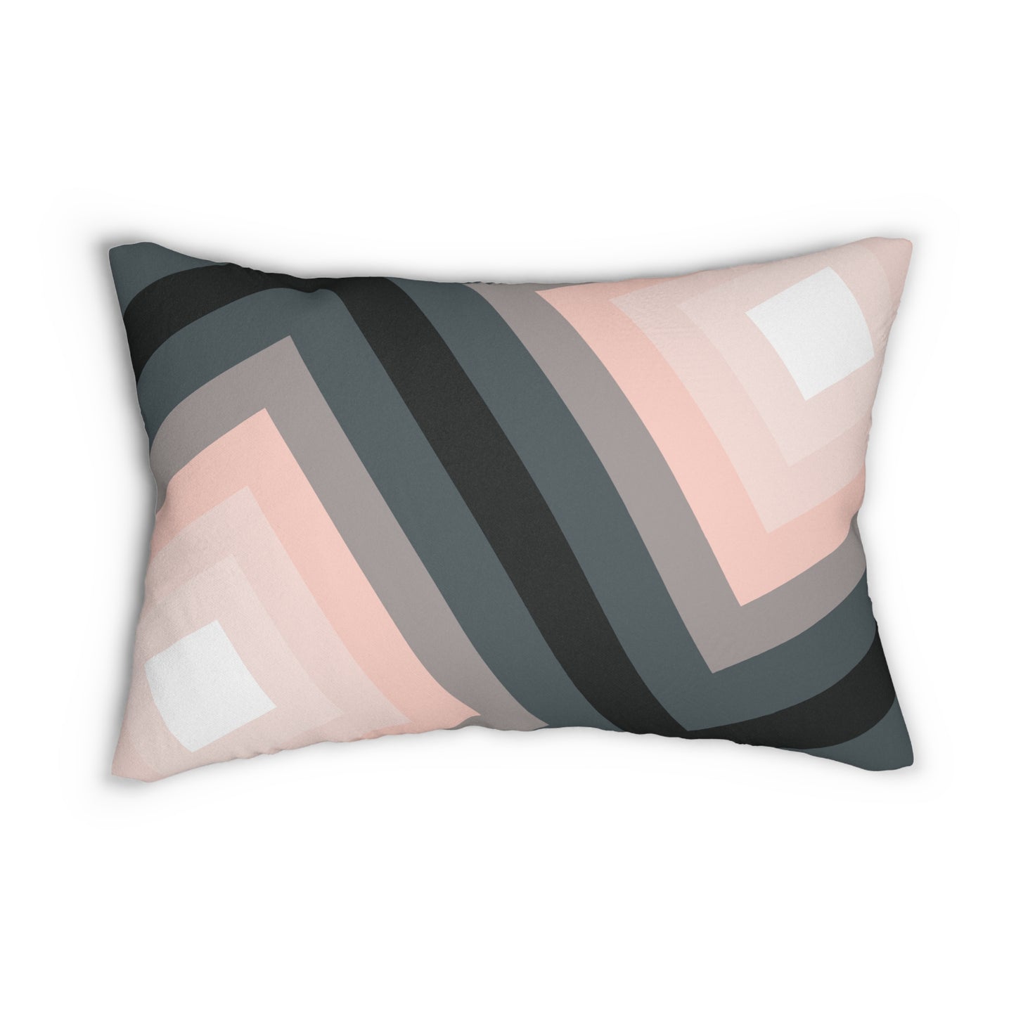 Geometric Lumbar Pillow | Bold Style, Everyday Comfort