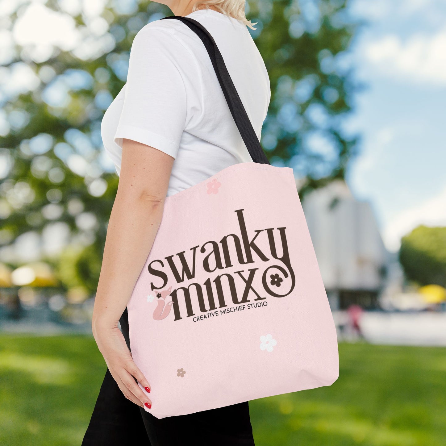 Swanky Minx Creative Mischief Studio Logo Tote Bag