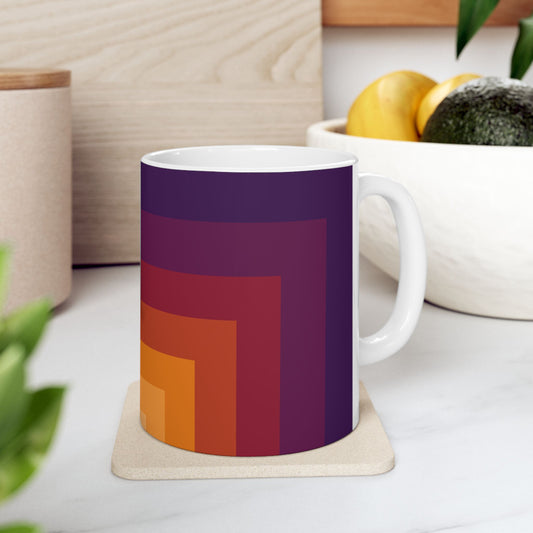 Geo Art Mug – Bold Color, Daily Joy