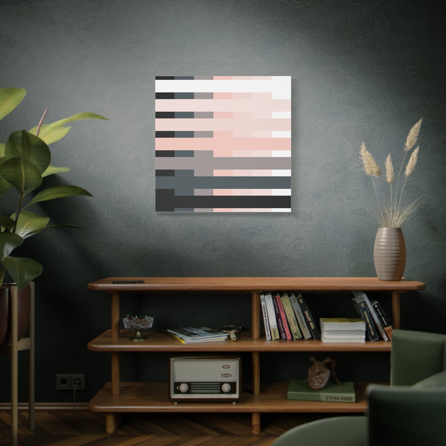 Modern Geometric Canvas Art | Bold Colors, Clean Lines, Creative Energy