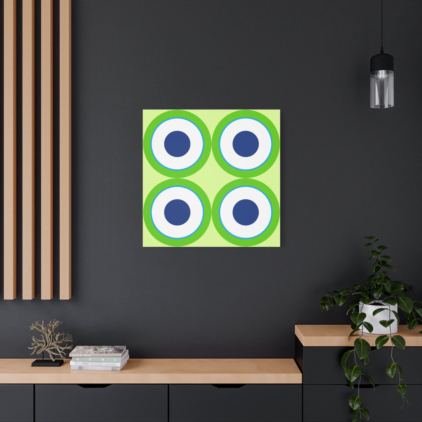 Modern Geometric Canvas Art | Bold Colors, Clean Lines, Creative Energy