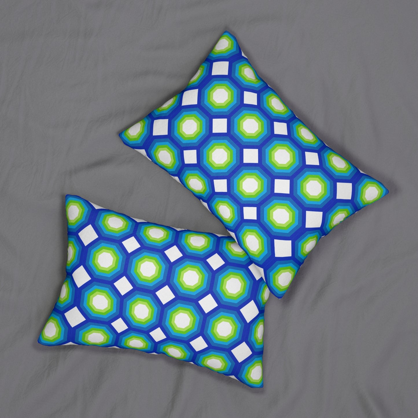 Geometric Lumbar Pillow | Bold Style, Everyday Comfort
