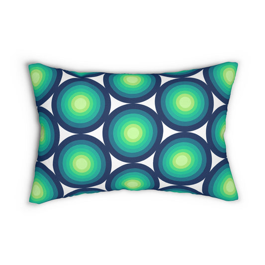 Geometric Lumbar Pillow | Bold Style, Everyday Comfort