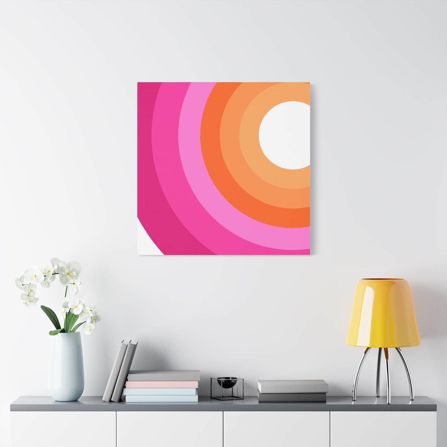 Modern Geometric Canvas Art | Bold Colors, Clean Lines, Creative Energy