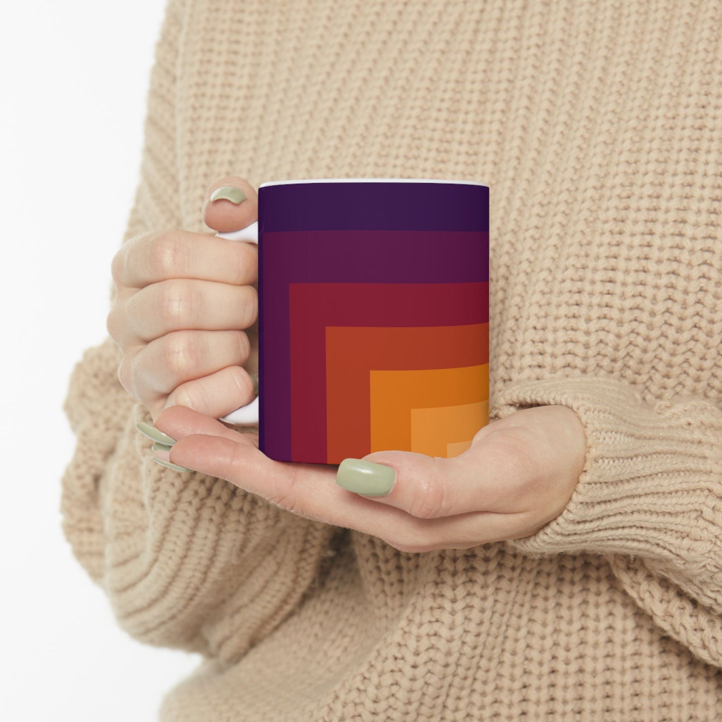 Geo Art Mug – Bold Color, Daily Joy