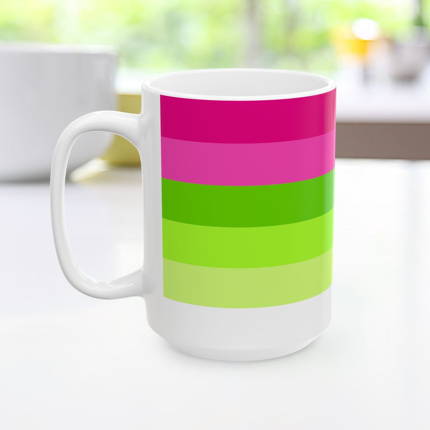 Geo Art Mug – Bold Color, Daily Joy