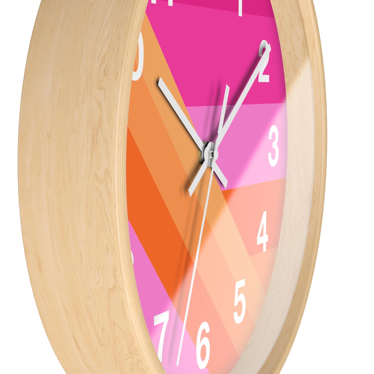 Geometric Art Wall Clock | Bold, Modern, and Right on Time