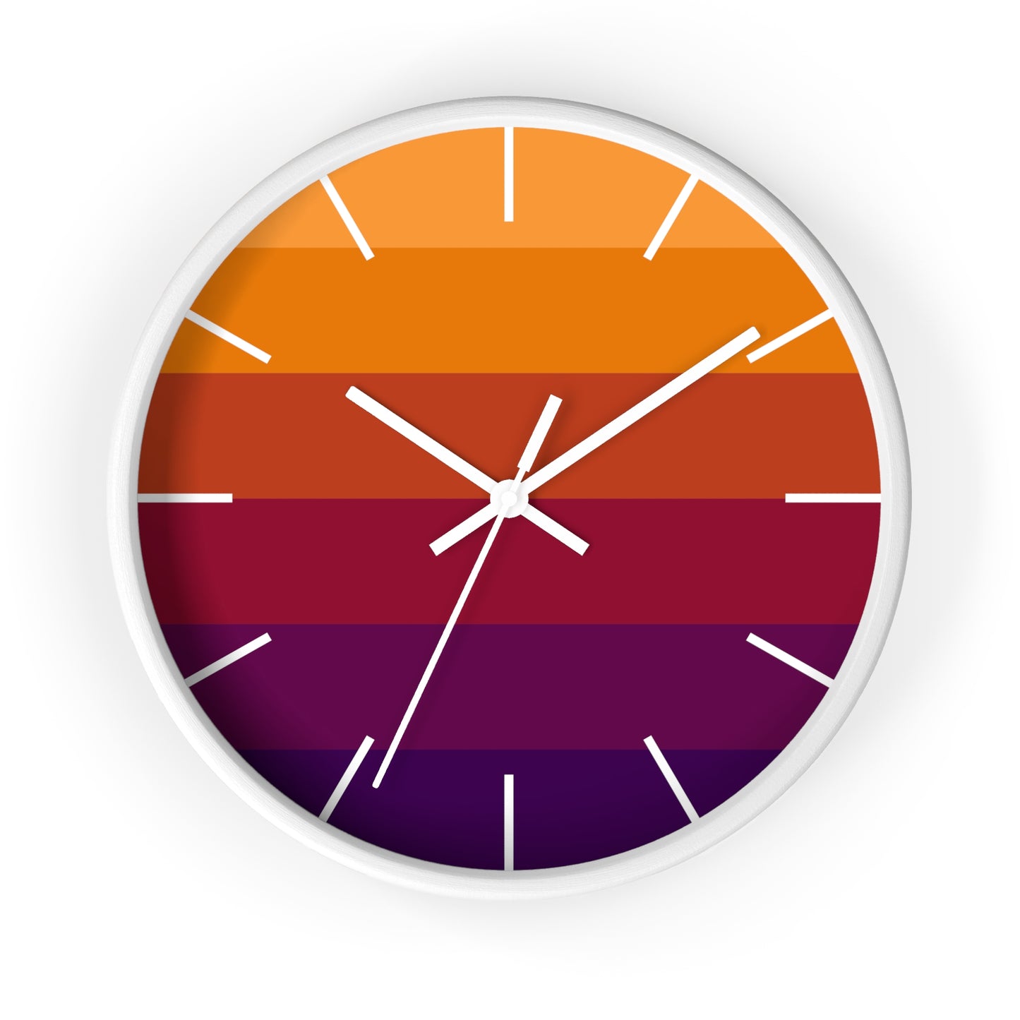 Geometric Art Wall Clock | Bold, Modern, and Right on Time