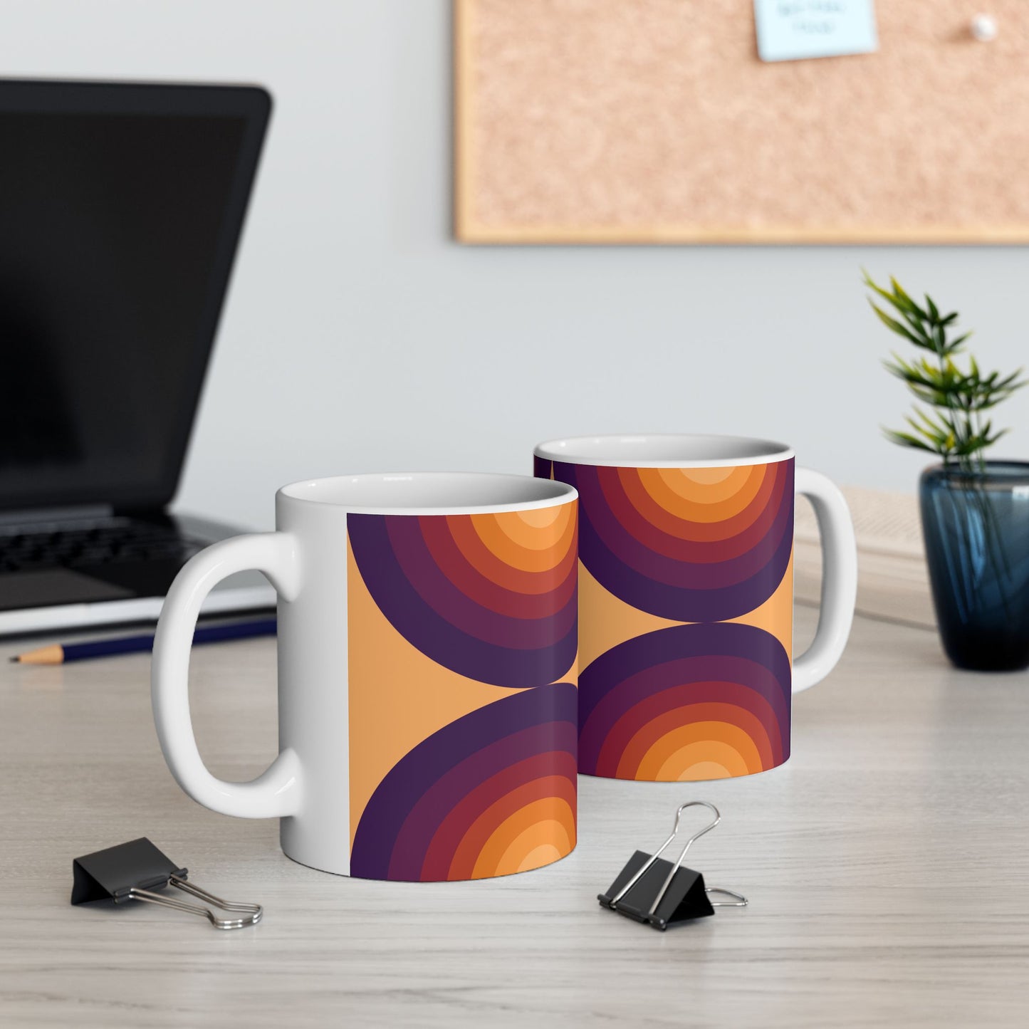 Geo Art Mug – Bold Color, Daily Joy