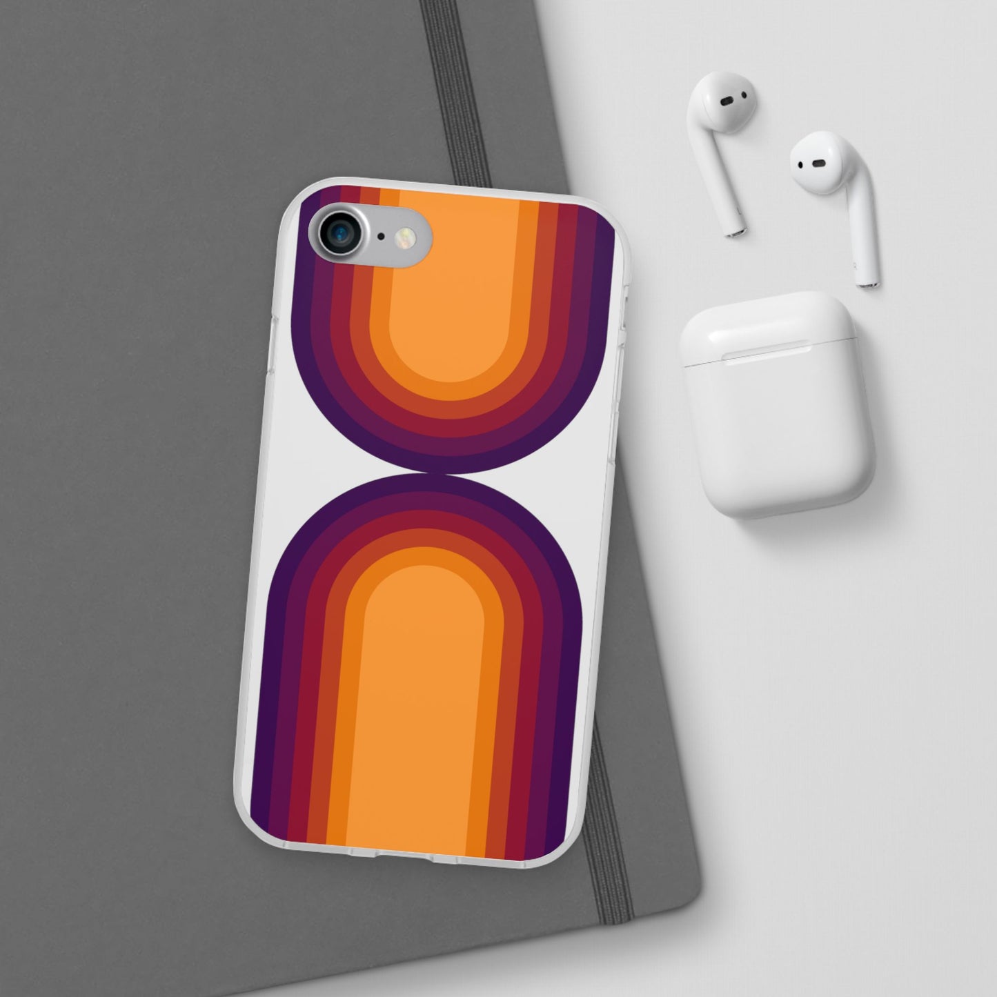 Stylish Geometric Phone Case, Flexible Phone Cover, Unique Modern Design, Perfect Gift, Trendy Accessory, Eco-Friendly Case