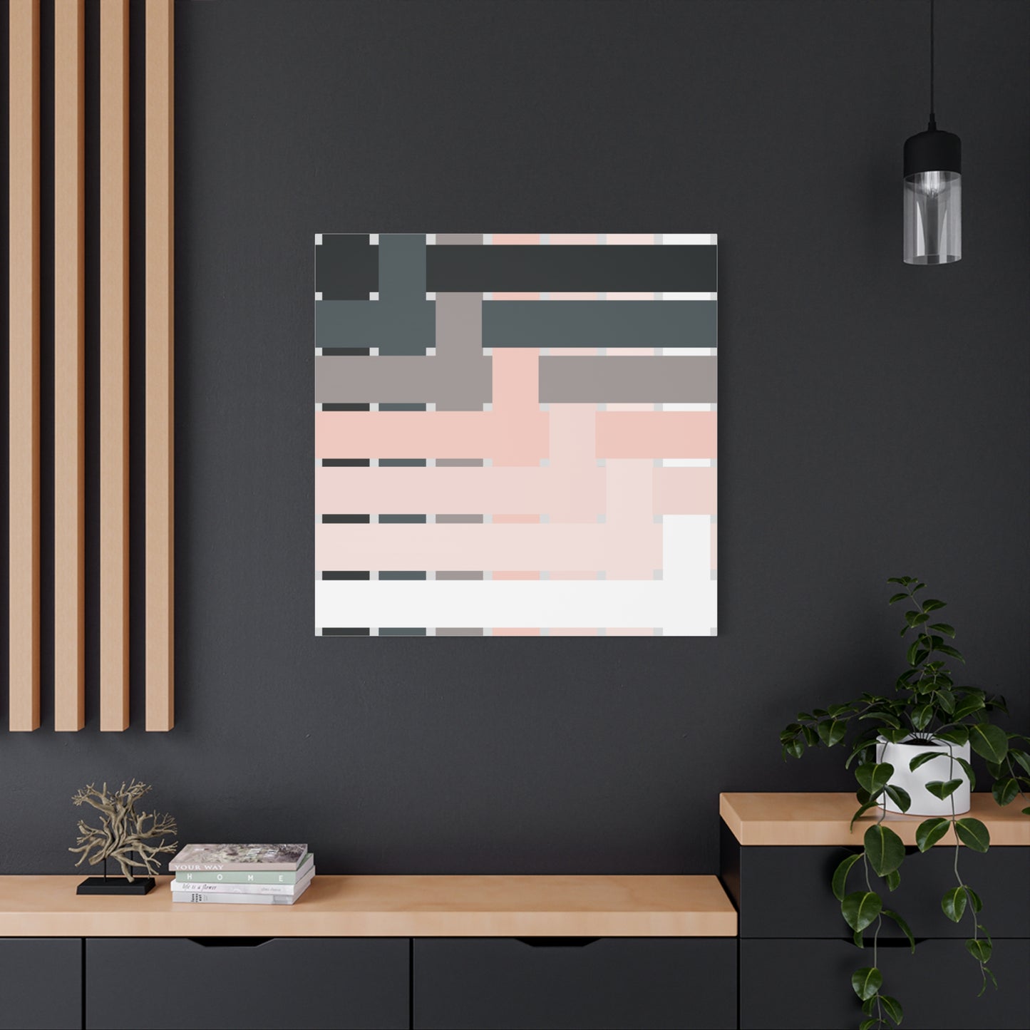 Modern Geometric Canvas Art | Bold Colors, Clean Lines, Creative Energy