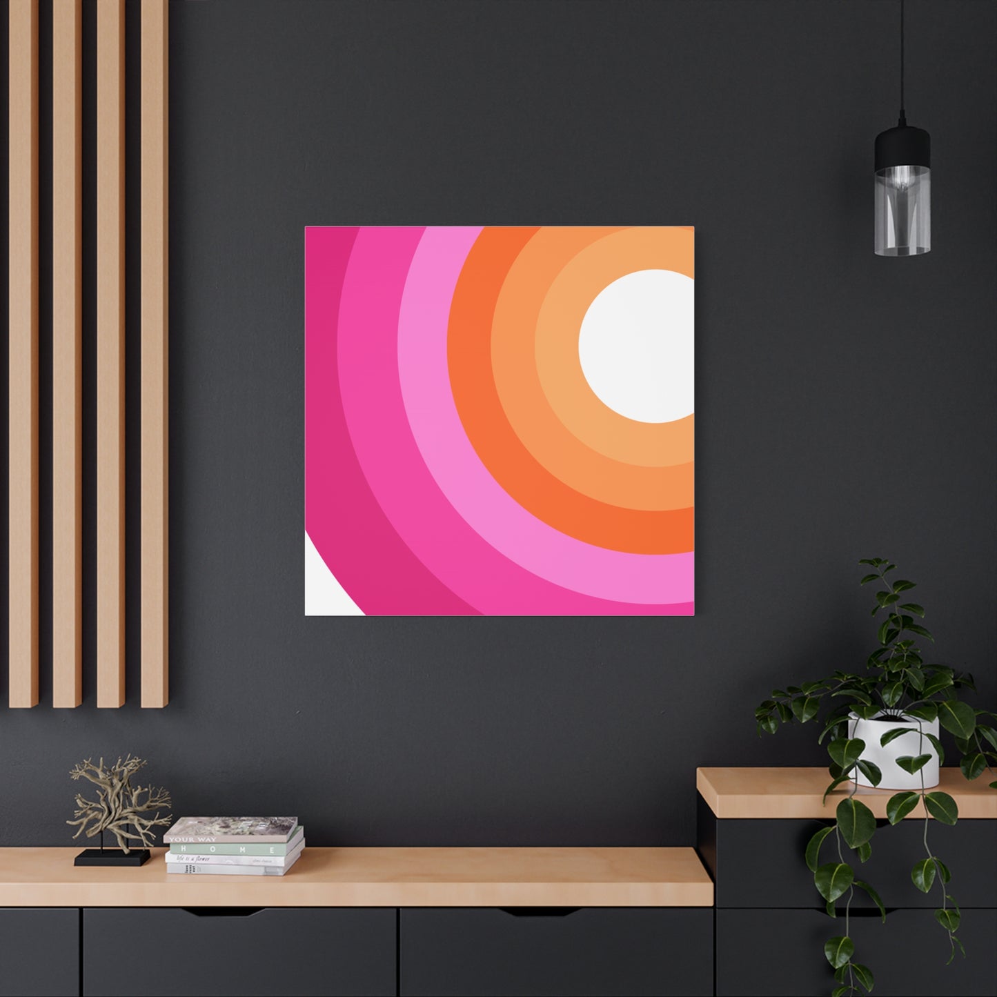 Modern Geometric Canvas Art | Bold Colors, Clean Lines, Creative Energy