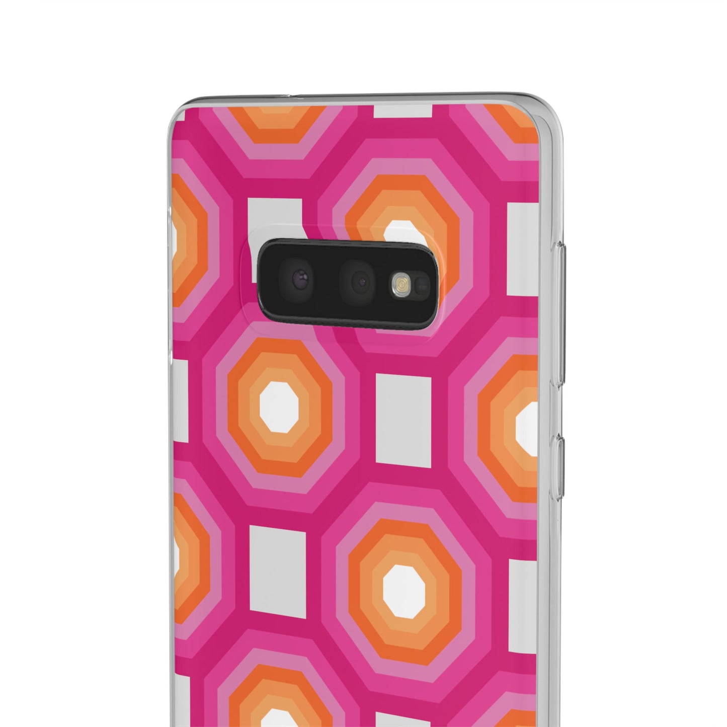 Stylish Geometric Phone Case, Flexible Phone Cover, Unique Modern Design, Perfect Gift, Trendy Accessory, Eco-Friendly Case